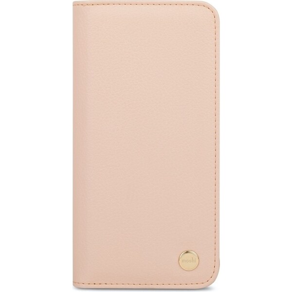 Moshi Overture Leather 3-1 Stand/Magnetic Wallet Case for iPhone 12 Pro Max Pink