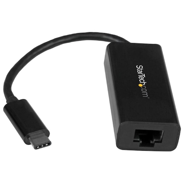 Star Tech 5G USB C to RJ45 10/100/1000Mbps Ethernet Adapter for Mac/Windows BLK