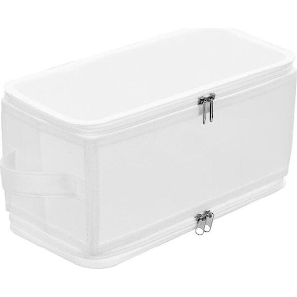 Boxsweden 6.7L Foldaway 30cm Storage Box Collapsible Organiser Container White