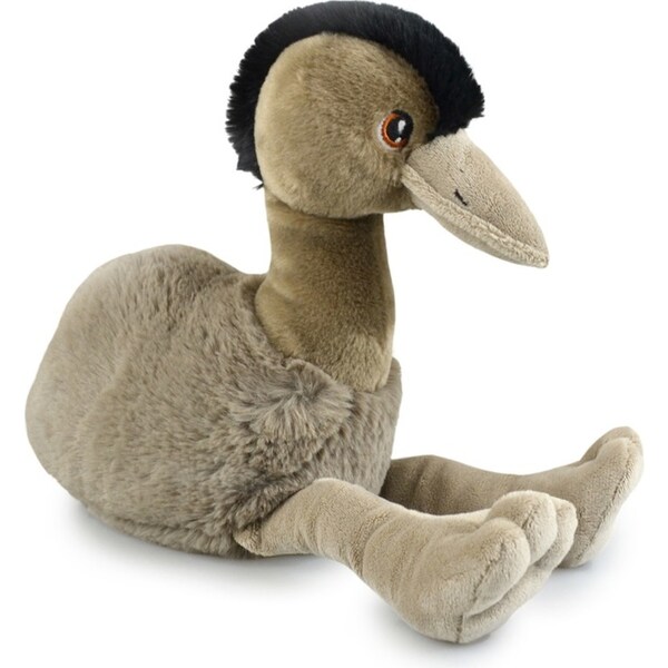 Keeleco Emu Kids 23cm Souvenir/Gifts Soft Animal Plush Stuffed Toy Grey 3Y+