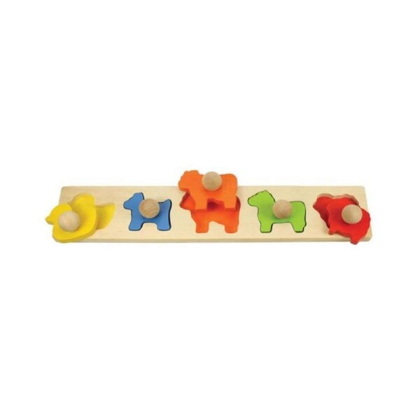 Bigjigs - Animal Matching Board 5pc