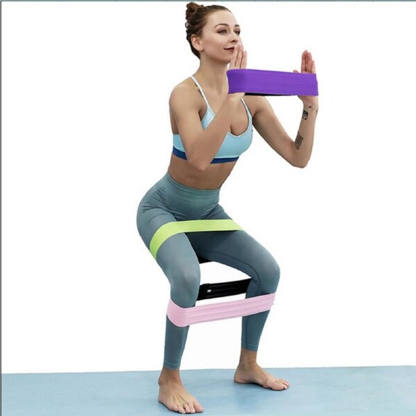 Resistance Band For Legs And Butt - Exercise Bands Pink