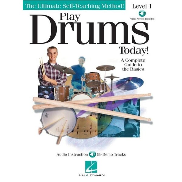 Play Drums Today Level 1 Book with Online Audio
