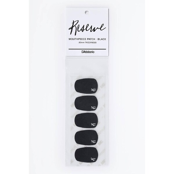 Reserve Mouthpiece Patch, Black, 5 pack