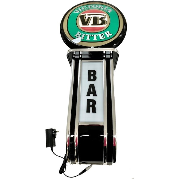Massive VB Victoria Bitter Beer BAR Wall Sign Led Lighting Light