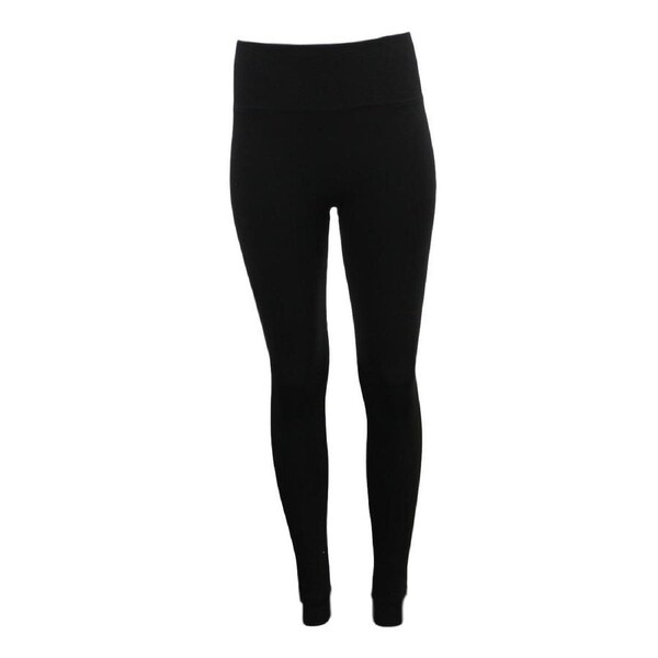 Women's Thick Fleece Seamless Thermal Leggings Stretch Pants High Waist Winter