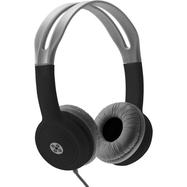 Moki Volume Limited Kids/Children Over Ear Wired Headphones w/ 120cm Cable Grey
