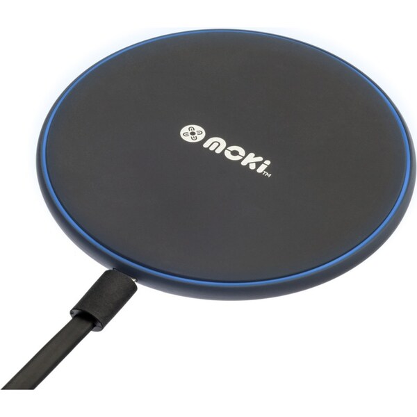 Moki 150cm Cable ChargePad Qi Wireless 5W Charger f/Smartphone Wireless Charging