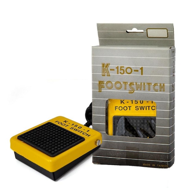 FPS Momentary Footswitch Pedal K-150-1 Normal-On Press-Off