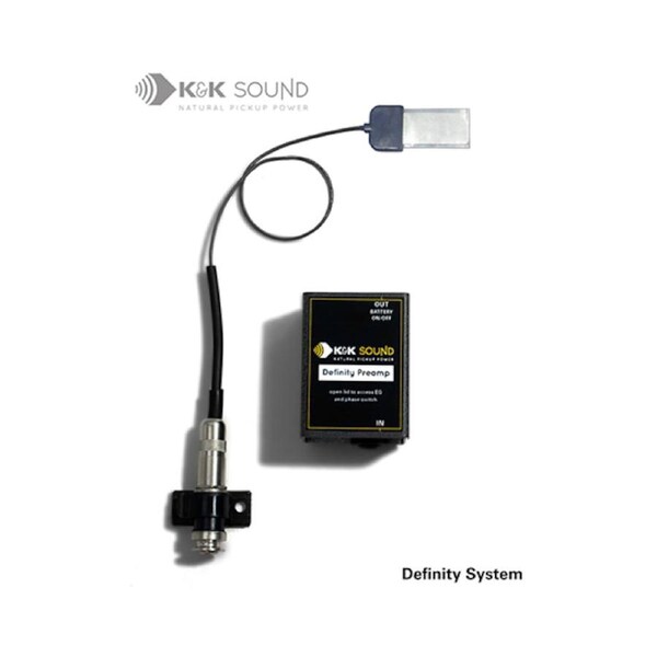 K&K Definity System - Floating Bridge Pickup + Preamp System