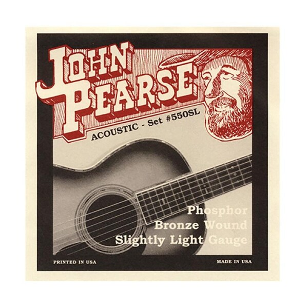 John Pearse 550SL Phosphor Bronze Acoustic Guitar Strings 11-50