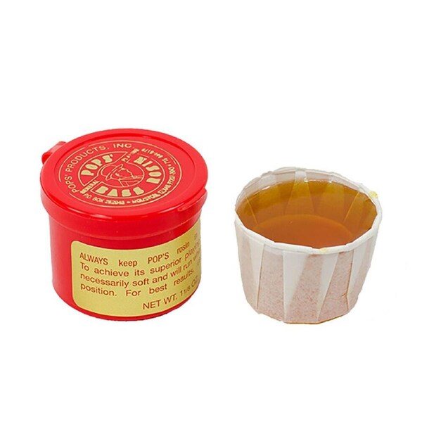 Double Bass Rosin Pops - General Purpose, Soft Stickiness, Air-Tight Container