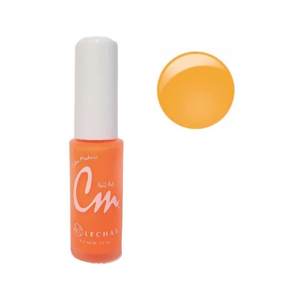 Lechat CM Nail Art Polish Lacquer Enamel Color Madnic NAS09 Exotic Orange 9.5ml