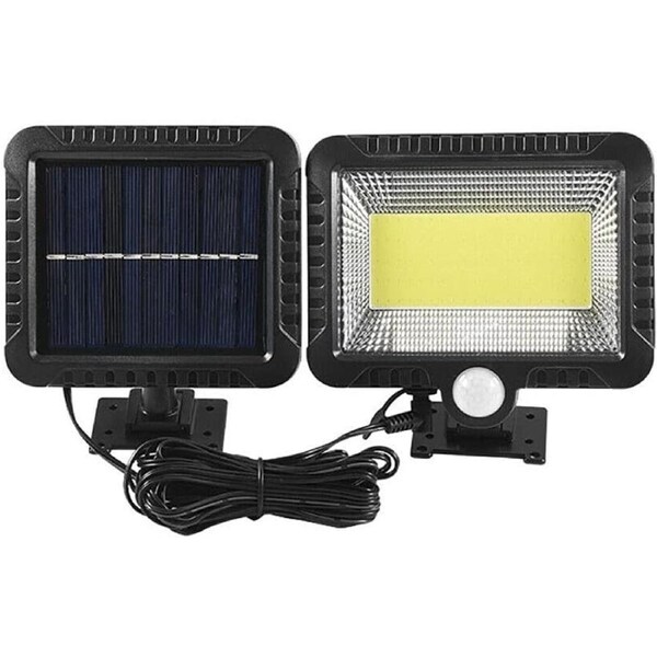 Ozoffer 100 Led Solar Sensor Lights Light Motion Detection Security Garden Flood Lamp