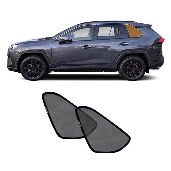 Port Window Sun Shade for Toyota RAV4 2019-2025 Car Sun Blind Mesh Third Row Window