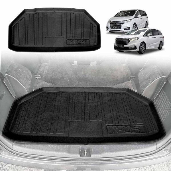 Boot Liner for Honda Odyssey 5th Gen 2014-2022 All Weather Heavy Duty Cargo Trunk Mat Luggage Tray