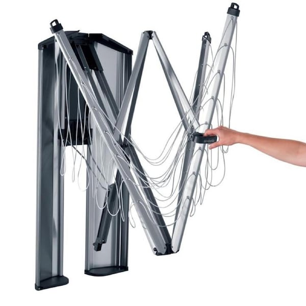 Brabantia Retractable Wallfix Clothesline with Storage Box
