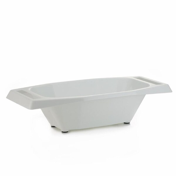 Borner Slice & Serve Bowl Holder for Mandolin Slicer - White