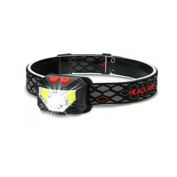 Bright Waterproof Rechargeable LED Head Lamp Torch