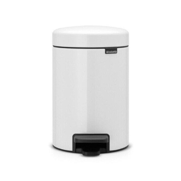 Brabantia newICON 3L Pedal Bin - White