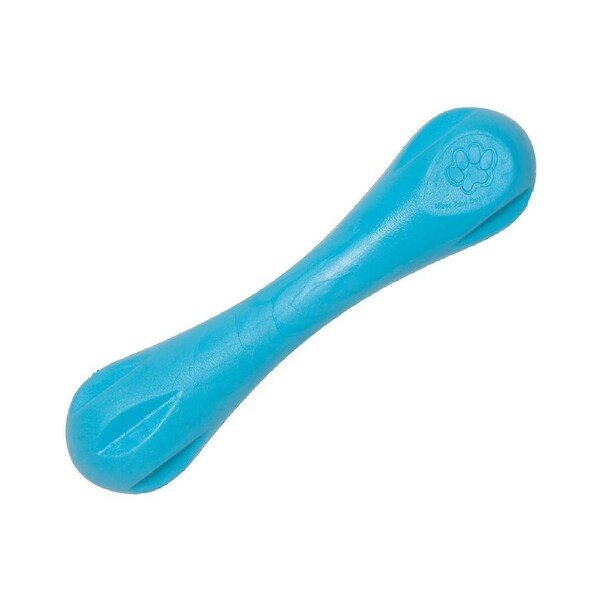 West Paw Hurley Fetch Toy for Tough Dogs - Large - Blue