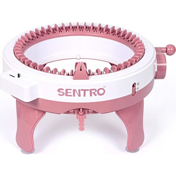 Sentro 48 Needle DIY Yarn Hand Knitting Machine Weaving Loom Knit for Scarf Hat Kid