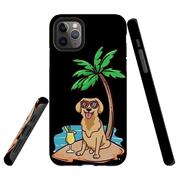 For iPhone 11 Pro Max Case Tough Protective Cover Cool Dog