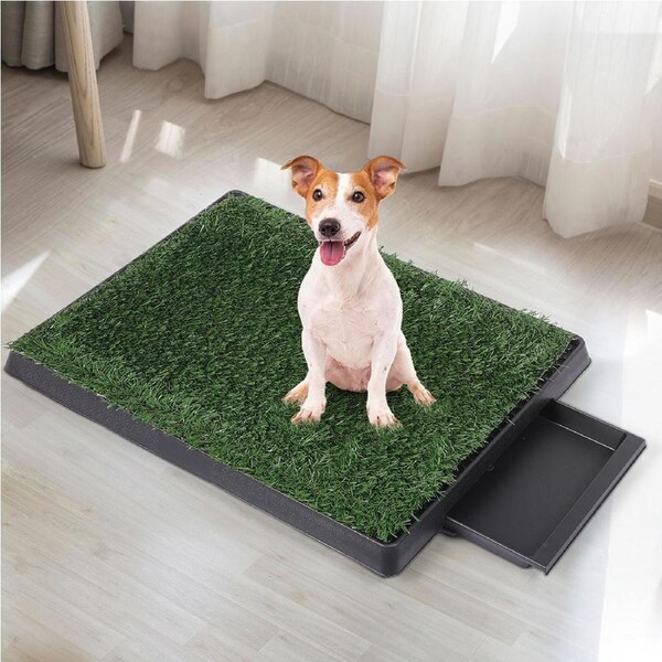 PaWz Grass Potty Dog Pad Training Pet Puppy Indoor Toilet Artificial Trainer Portable