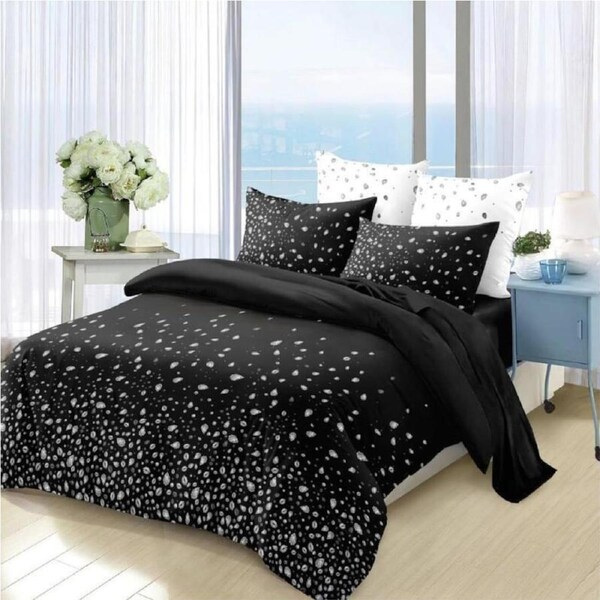 In The Dark Design Quilt Cover Set Super King