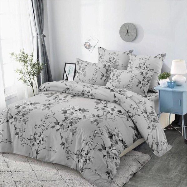 Daisy Design Quilt Cover Set King Single