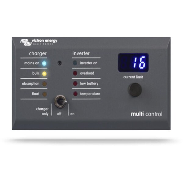 Victron Digital Multi Control 200/200A (Right Angle RJ45) GX