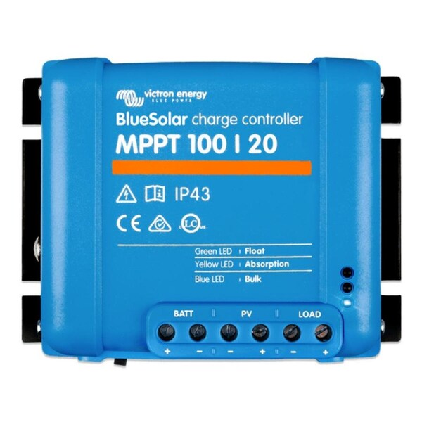 Victron 12/24/48V 20A BlueSolar MPPT 100/20 Non-Bluetooth Solar Charge Controller