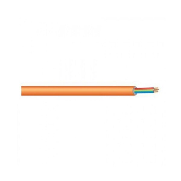 1.5mm 3 Core + Earth Orange Circular (per mtr)