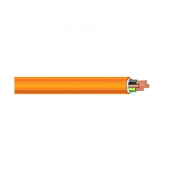 1.5mm 2 Core + Earth Orange Circular (per mtr)