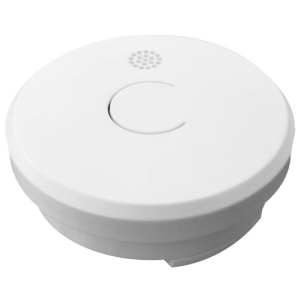 Red Photoelectric Stand-Alone Smoke Alarm with 9V Battery