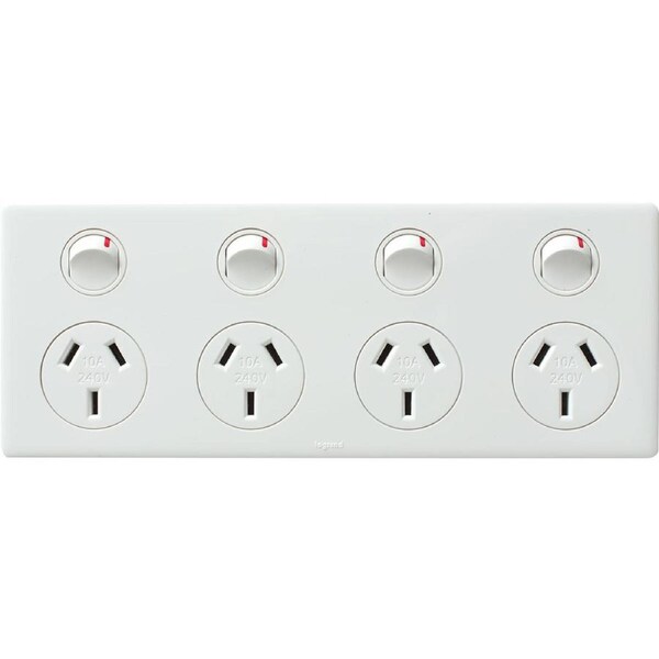 Legrand Excel Life Quad Powerpoint 10A