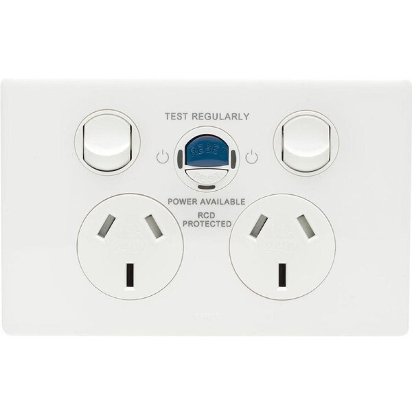 Legrand Excel Life RCD Double Powerpoint 10A