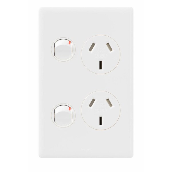 Legrand Excel Life Vertical Double Powerpoint 10A