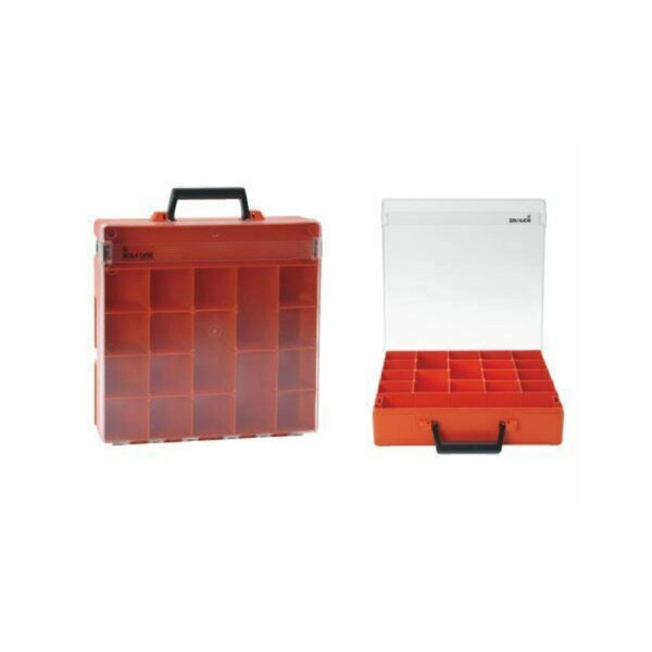 Orange Rolacase with Clear Lid