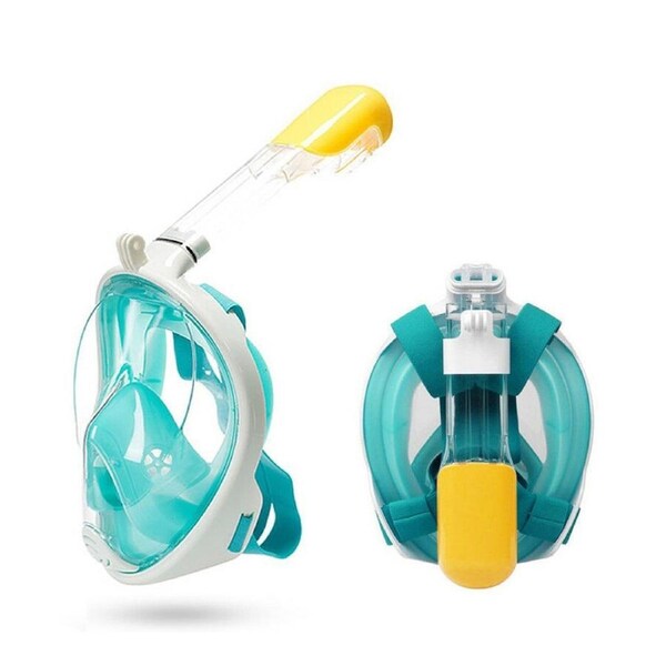 Full Face Diving Seaview Snorkel Snorkeling Mask Swimming Goggles for AU L/XL Green
