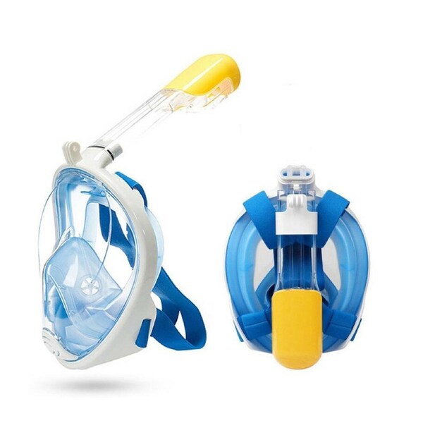 Full Face Diving Seaview Snorkel Snorkeling Mask Swimming Goggles for AU L/XL Blue