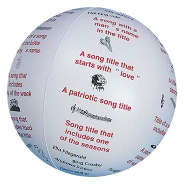 Music - Toss N Talk About Conversation Ball