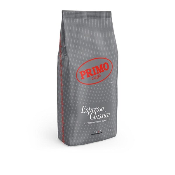 Primo Caffe Espresso Classico 1kg Coffee Beans Medium/Dark Roast Intsy 4 Drink