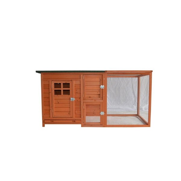 YES4PETS Large Chicken Coop Rabbit Hutch Ferret Cage Hen Chook House