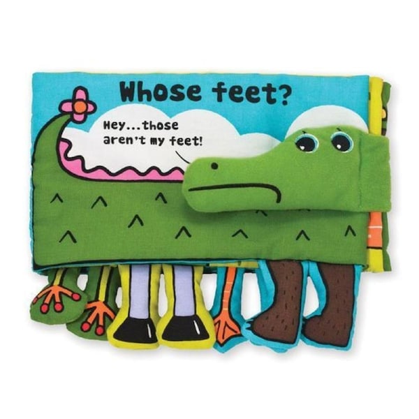 Melissa & Doug/Ks Kids Soft Activity Book - Whose Feet?