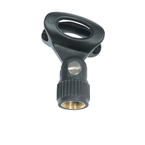 SoundArt Deluxe Small Plastic universal Microphone Clip 22-25mm