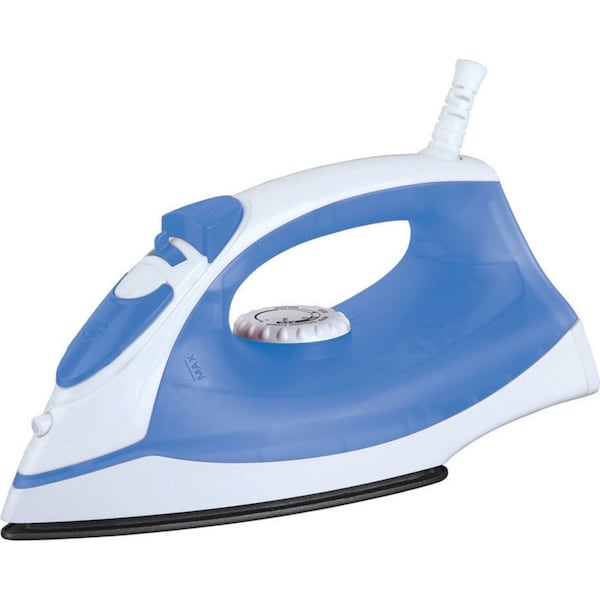 Tiffany 1200W Non-Stick Auto-Off Clothes/Garment Corded Electric Steam Iron Blue