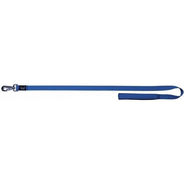 Blue Soft Padded Dog Lead - 25mm x 183cm (Prestige Pet Leash)