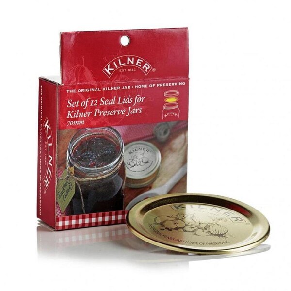 Kilner Genuine Preserve Lid Seals Set Of 12 #01606