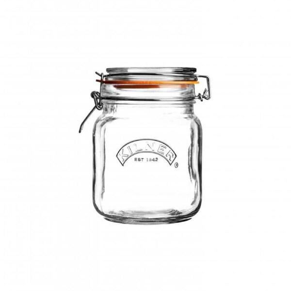 Kilner Square Clip Top Jar Glass #01653